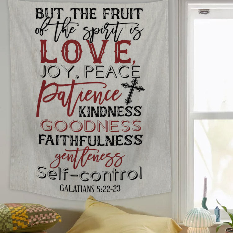 But The Fruit Of The Spirit Religious Tapestries - Christian Wall Tapestry Decor