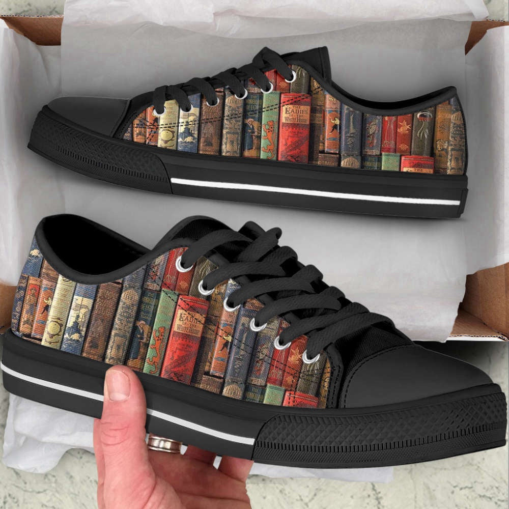 Classic New Version Low Top Canvas Print Shoes, Low Top Sneaker, Low Top Canvas Shoes