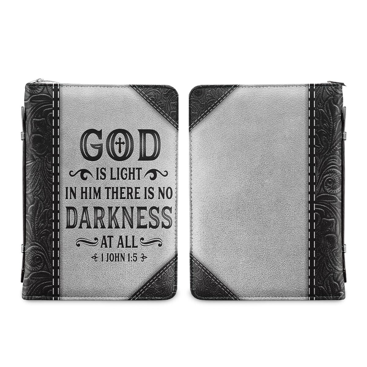 God Is Light 1 John 1 5 Personalized Women's Bible Covers - Jesus Bible Cover