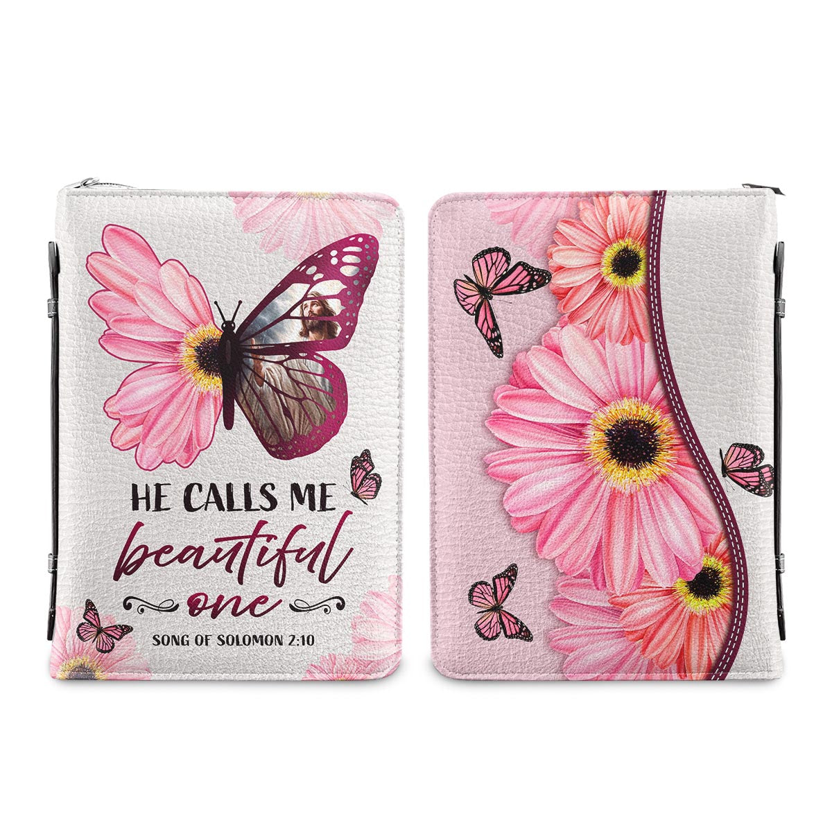 He Calls Me Beautiful One Song Of Solomon 210 Personalized Women's Bible Covers - Jesus Bible Cover