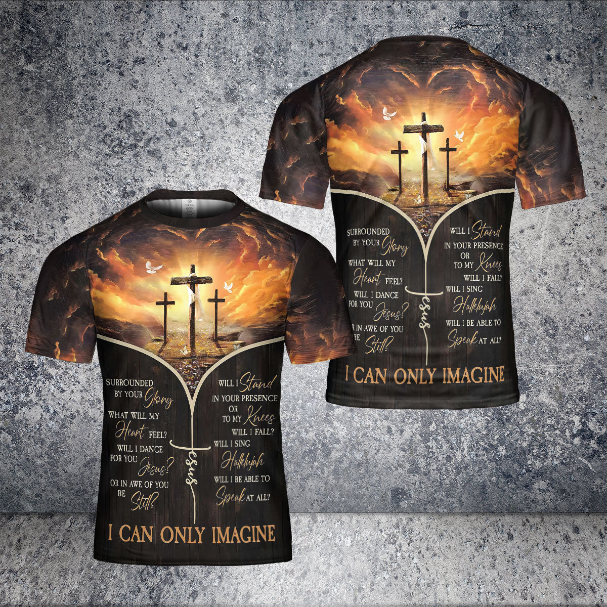 I Can Only Imagine 3d Tshirt For Women Men