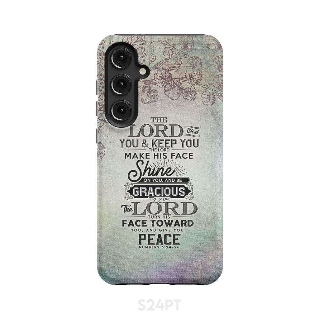 Numbers 624-26 The Lord Bless You And Keep You Phone Case Christian Phone Cases - Christian Gifts for Women