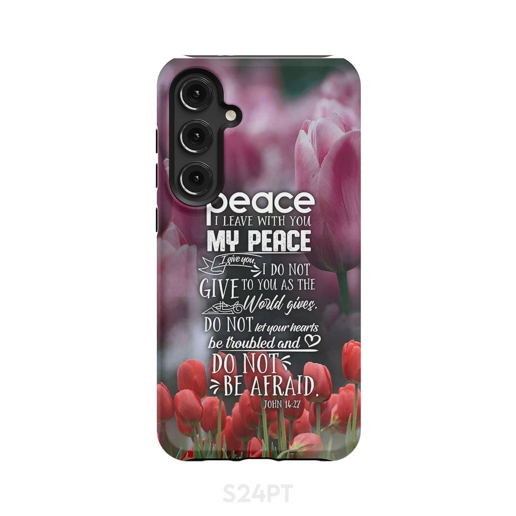 Peace I Leave With You John 1427 Christian Phone Case - Christian Gifts for Women