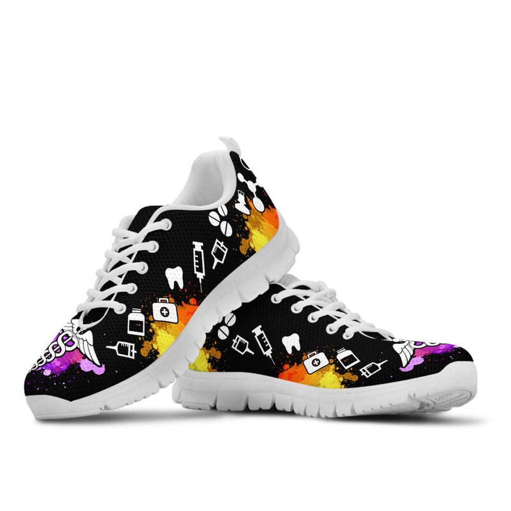 Teacher Sneaker, Health Science Teacher Shoes Sneakers, Fun Teacher Shoes