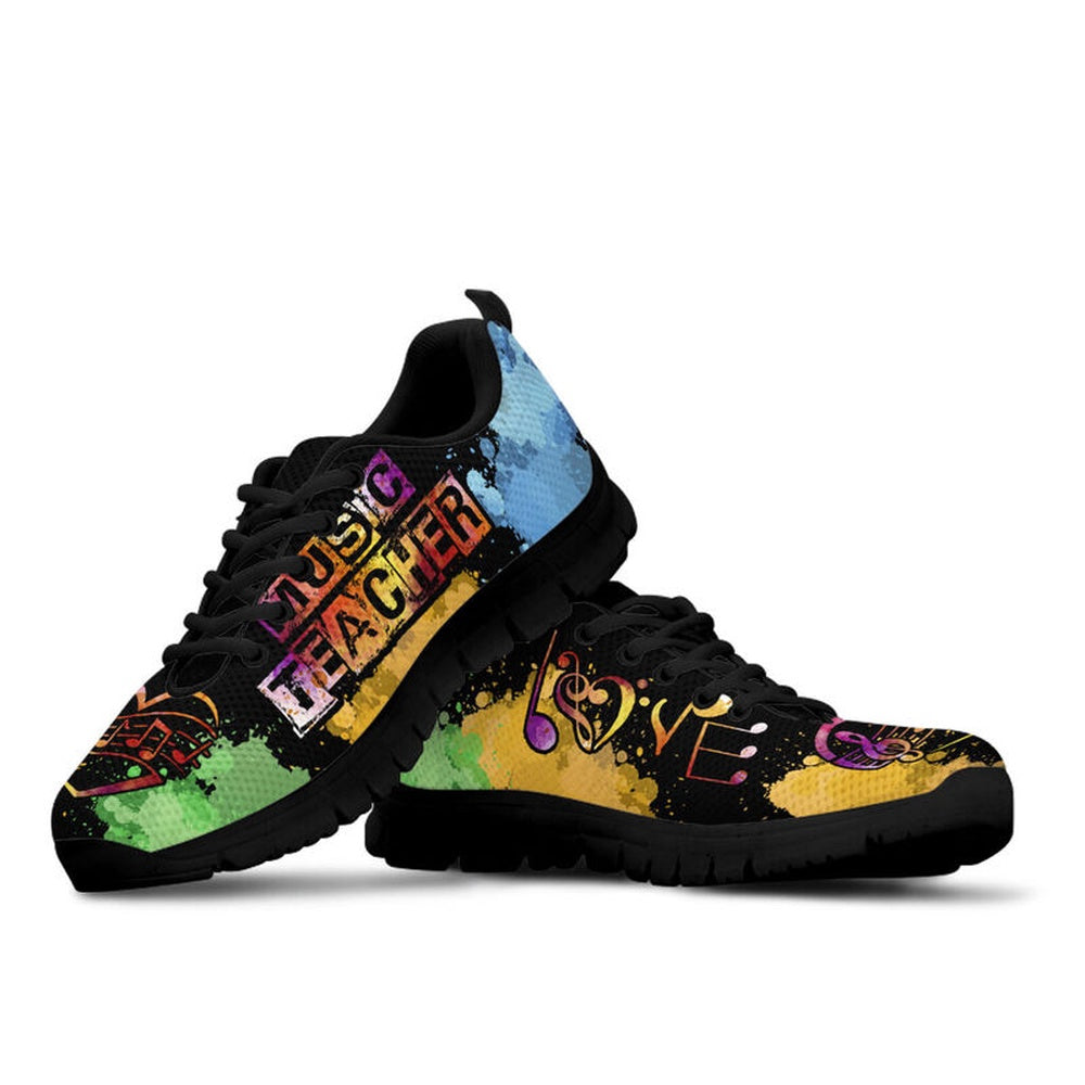 Teacher Sneaker, Music Teacher Sneakers Sneakers, Fun Teacher Shoes