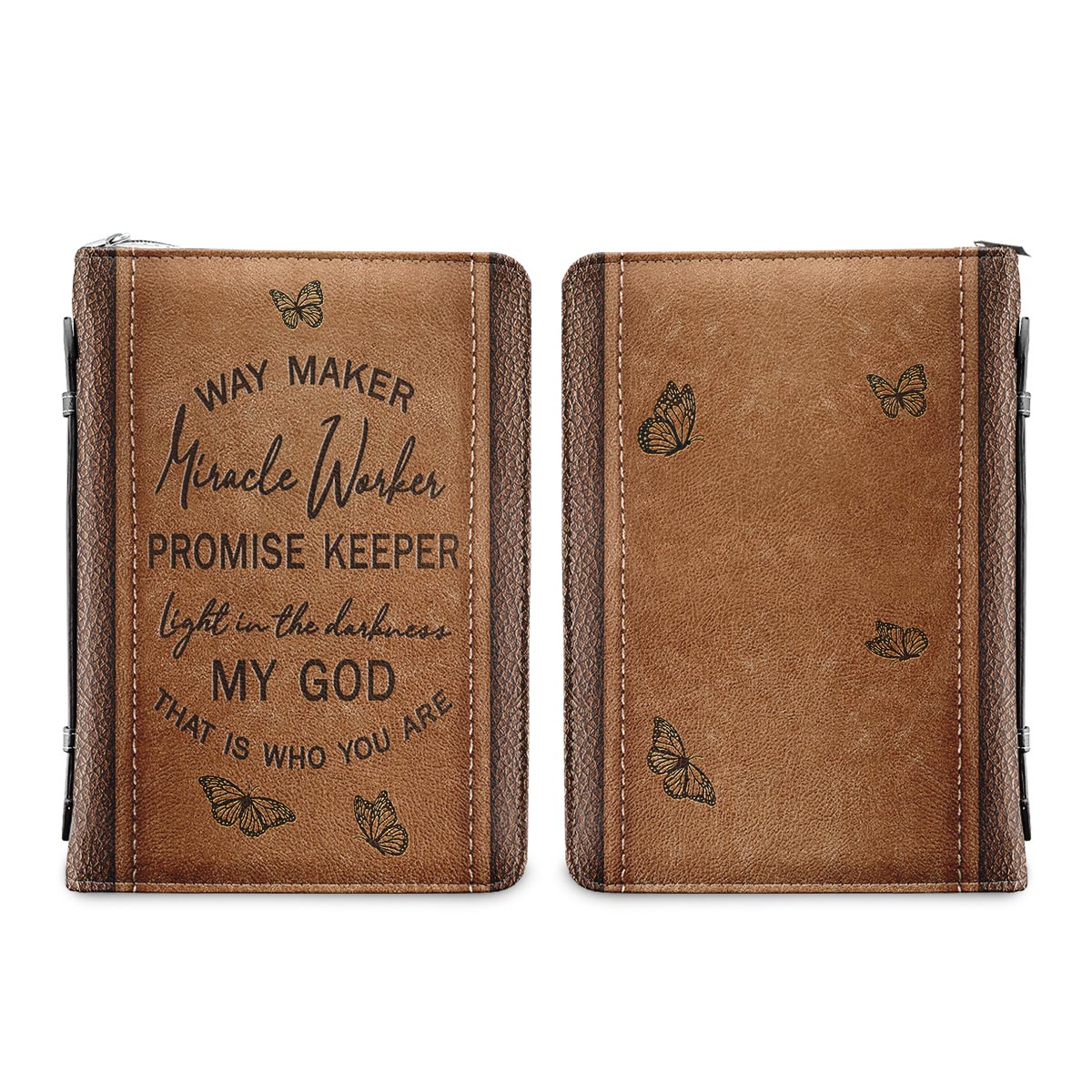 Way Maker Miracle Worker 1 Personalized Bible Cover - Inspirational Bible Covers For Women