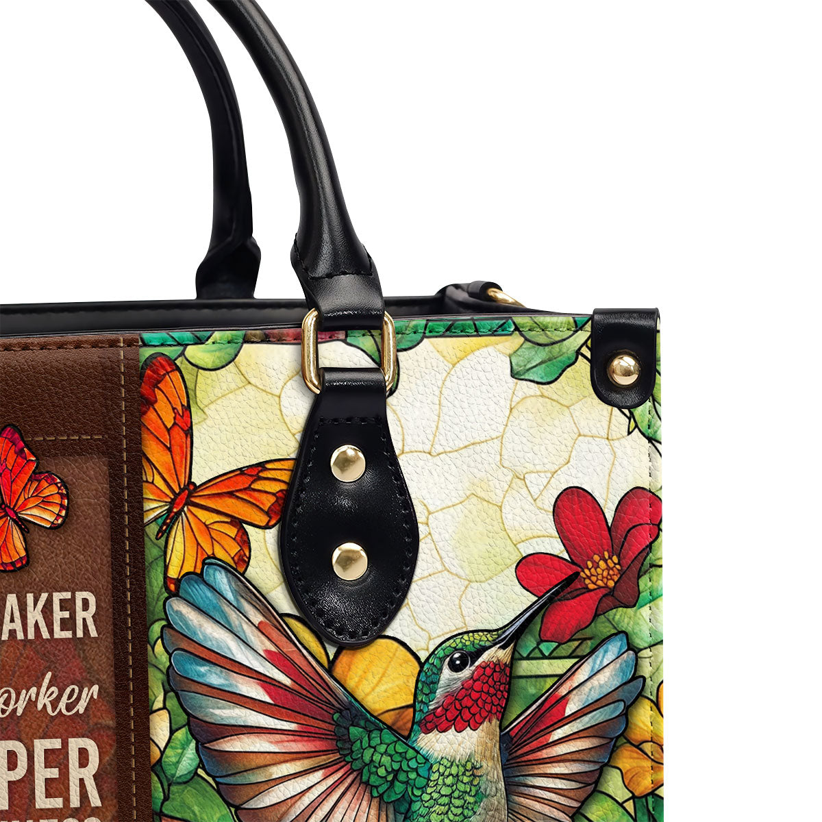 Way Maker That Is Who You Are Personalized Leather Handbag - Jesus Handbag