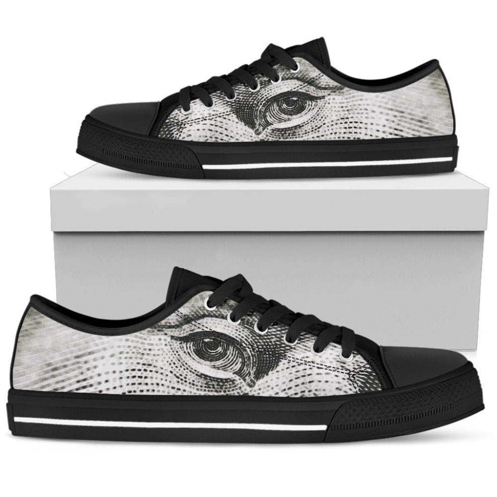 Women's Low Top Shoes Abstract , Low Top Sneaker, Low Top Canvas Shoes