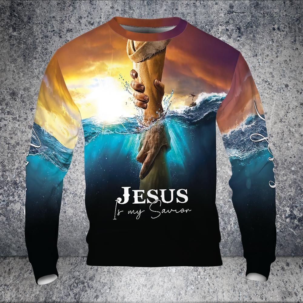 Jesus Is My Savior Hoodie Take My Hand God 3d Hoodies Jesus Hoodie Men & Women Christian Hoodie 3D Printed Hoodie