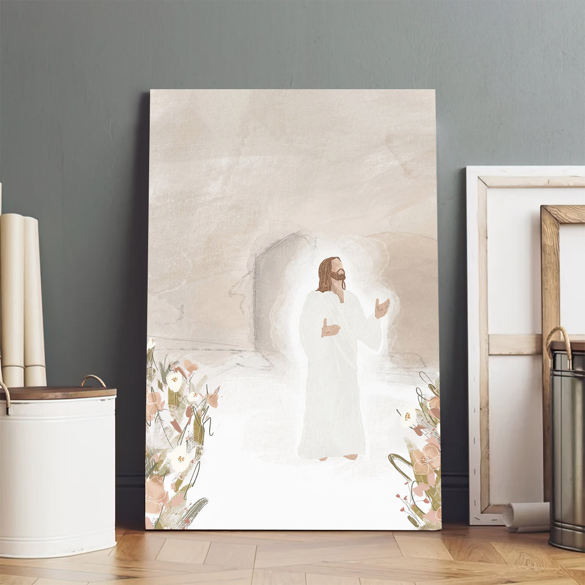 He Is Risen Canvas Posters - Jesus Canvas Wall Art - Ciaocustom