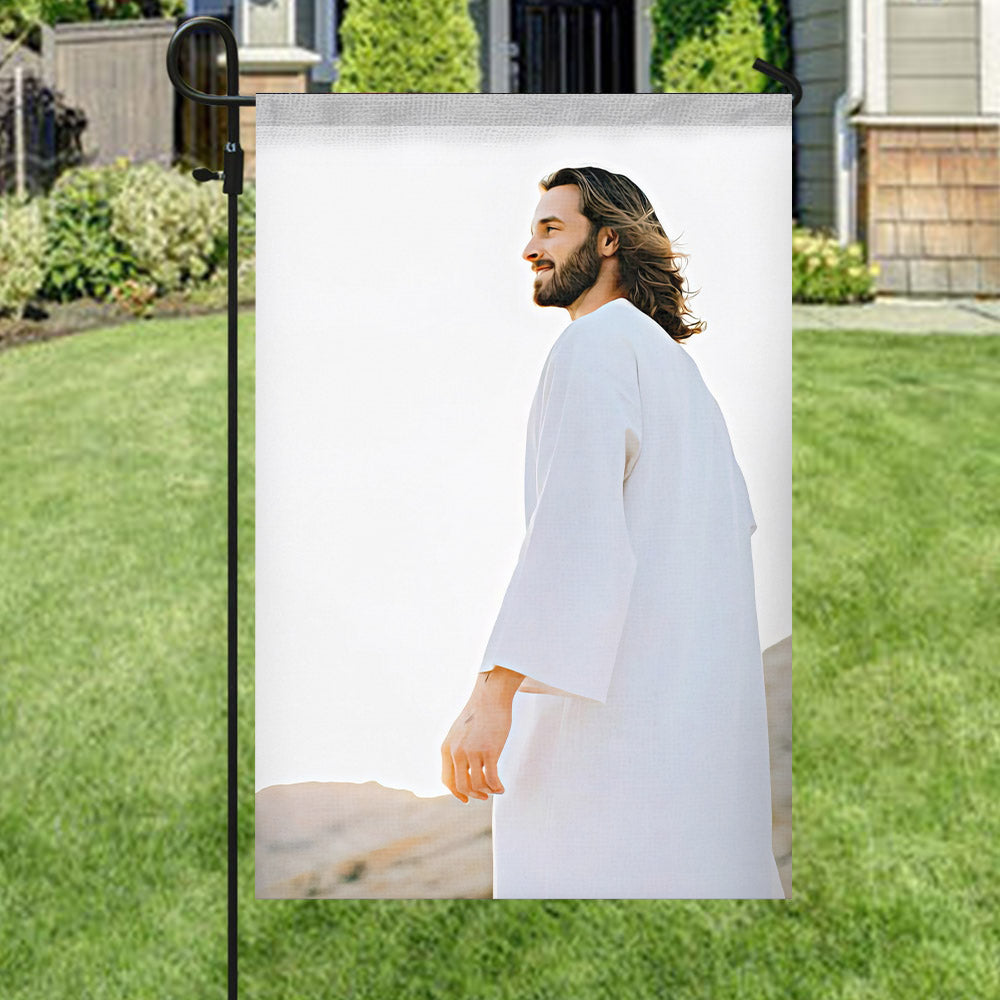 I Believe in Christ Flag - Jesus Garden Flag - Garden Flag - Decorative Flags - Welcome Garden Flags - Christian Gift - Ciaocustom