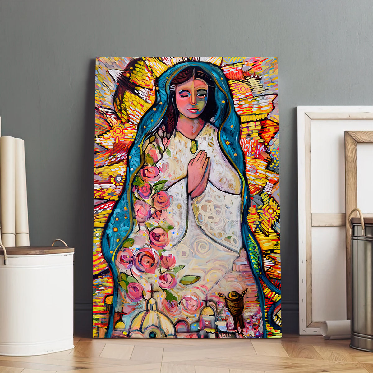 Guadalupe Canvas Wall Art - Religious Wall Decor