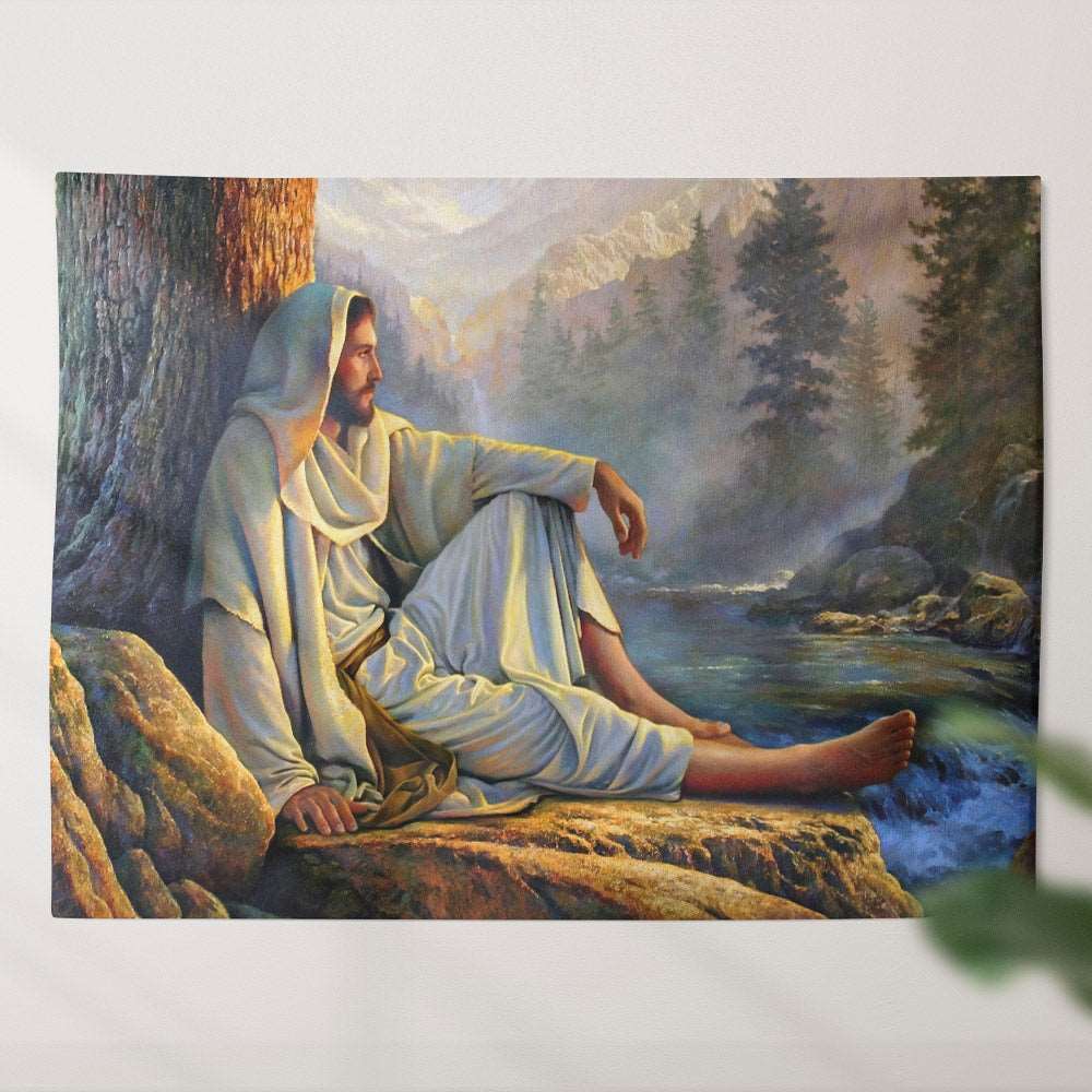 Awesome Wonder - Christian Tapestry Wall Hanging - Biblical Tapestries - Religious Wall Decor - Ciaocustom