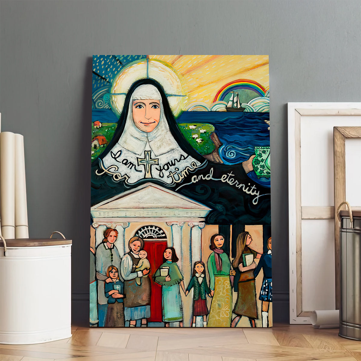Mercy Foundress Catherine Mcauley Canvas Poster - Religious Wall Decor - Ciaocustom