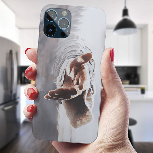Give me Your Hand Jesus - Christian Phone Case - Jesus Phone Case - Religious Phone Case - Ciaocustom