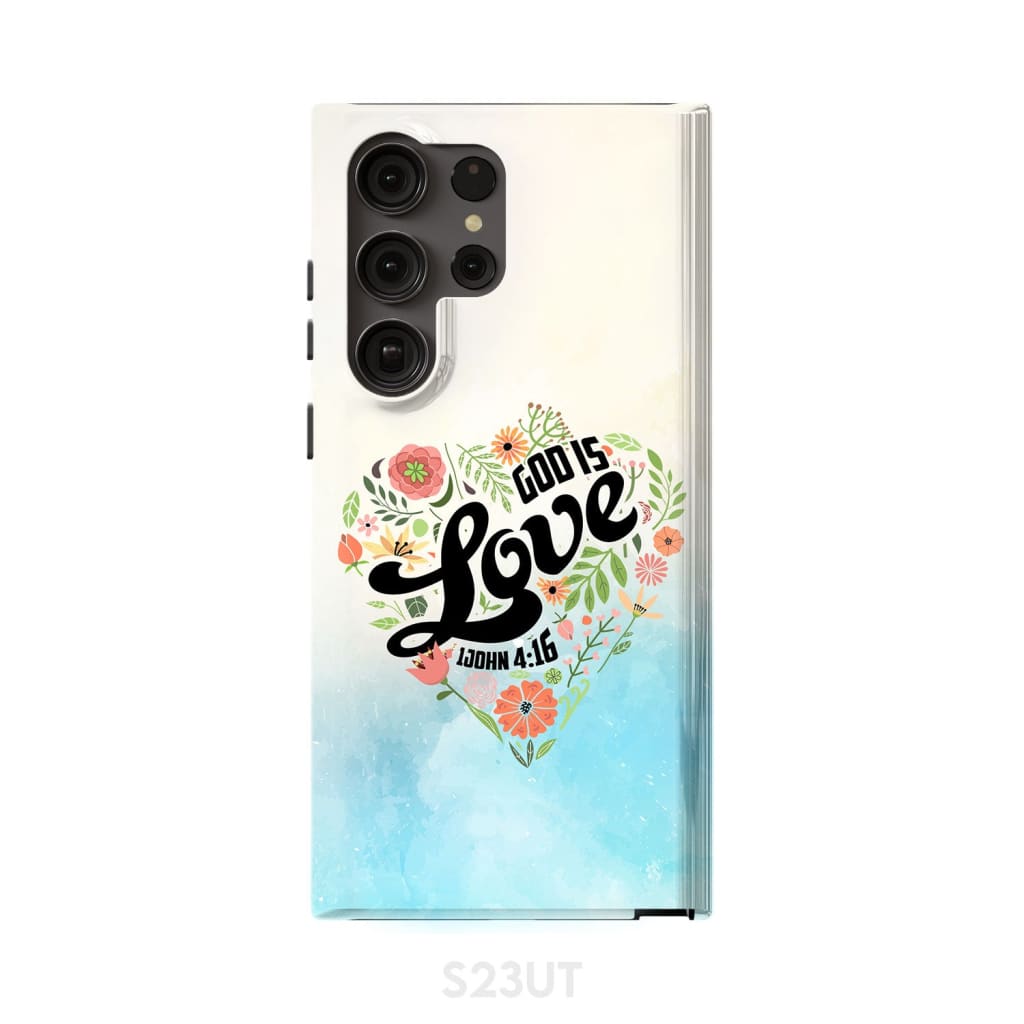 1 John 416 God Is Love Phone Case - Bible Verse Phone Cases Samsung