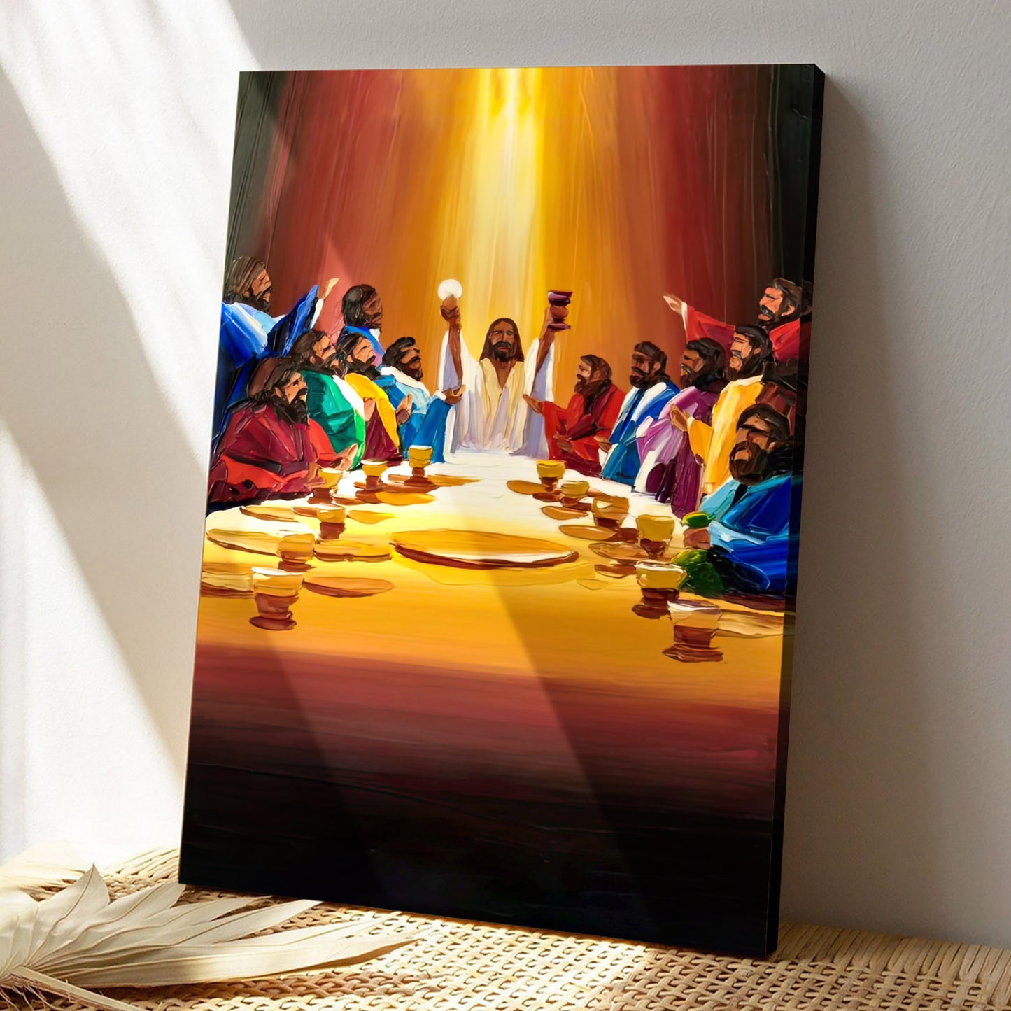 The Rosary - The Sacred Art - Jesus Canvas Poster - Religious Canvas Painting - Christian Canvas Prints - Religious Wall Art Canvas - Ciaocustom