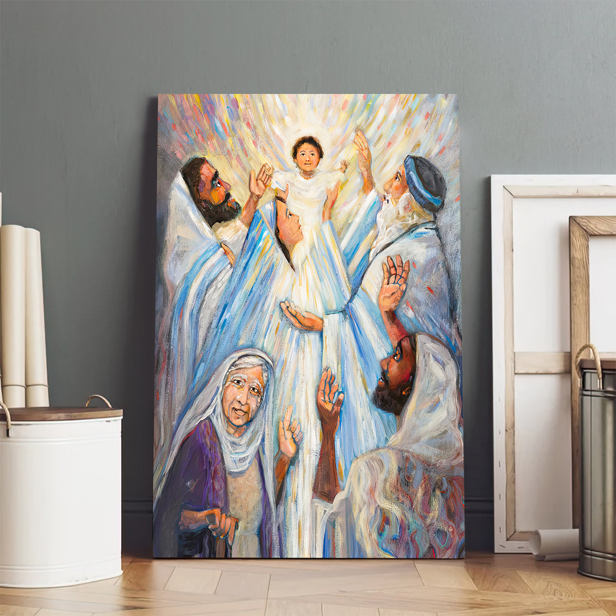 The Presentation Of Christ In The Temple Canvas - Jesus Poster - Ciaocustom