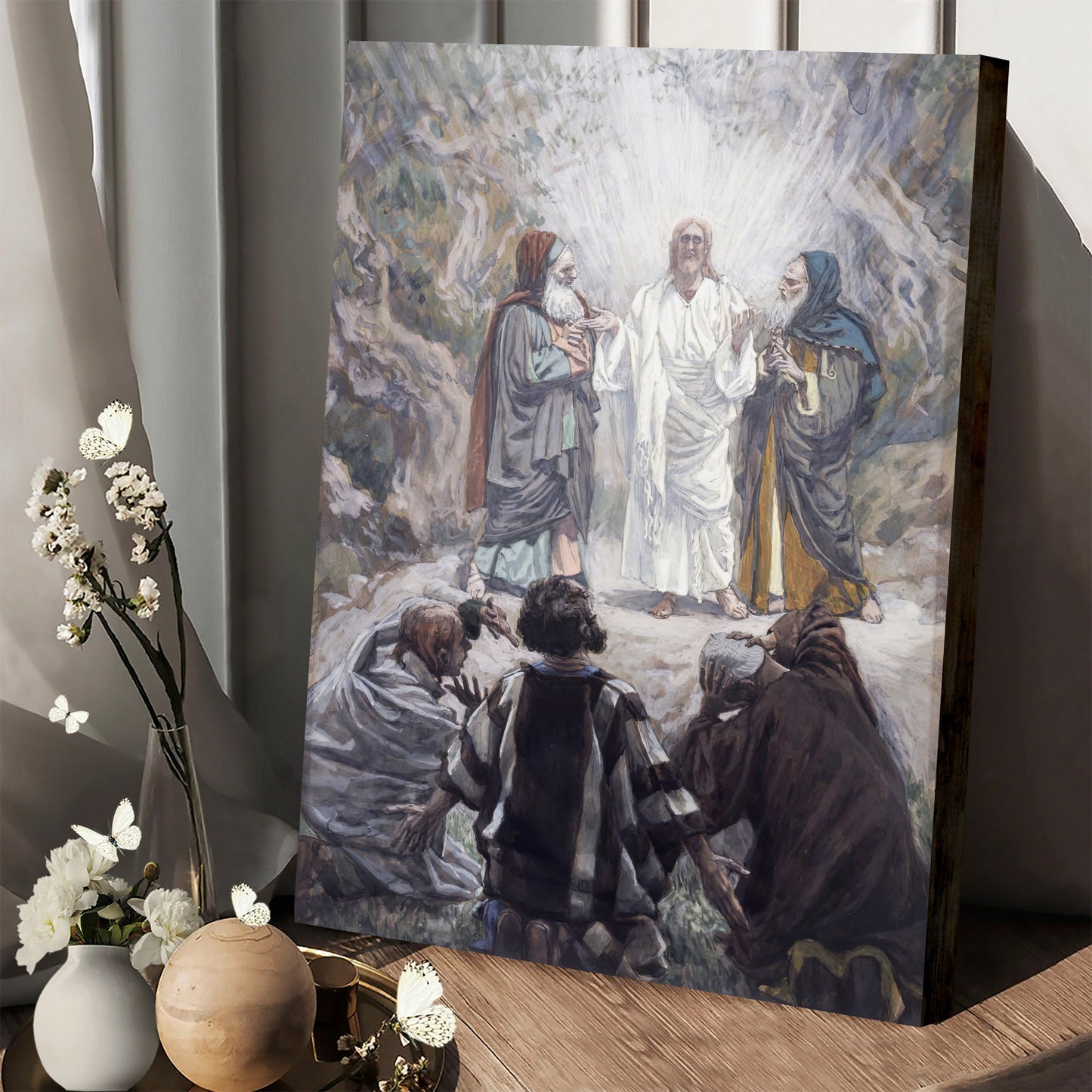 The Transfiguration Canvas - Illustration For The Life Of Christ