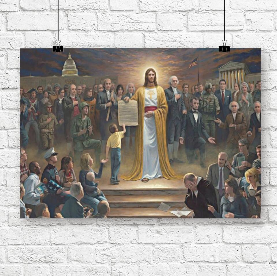God Canvas 30 - Jesus Canvas - Christian Gift - Jesus Canvas Painting - Jesus Canvas Art - Bible Verse Canvas Wall Art - Scripture Canvas - Ciaocustom