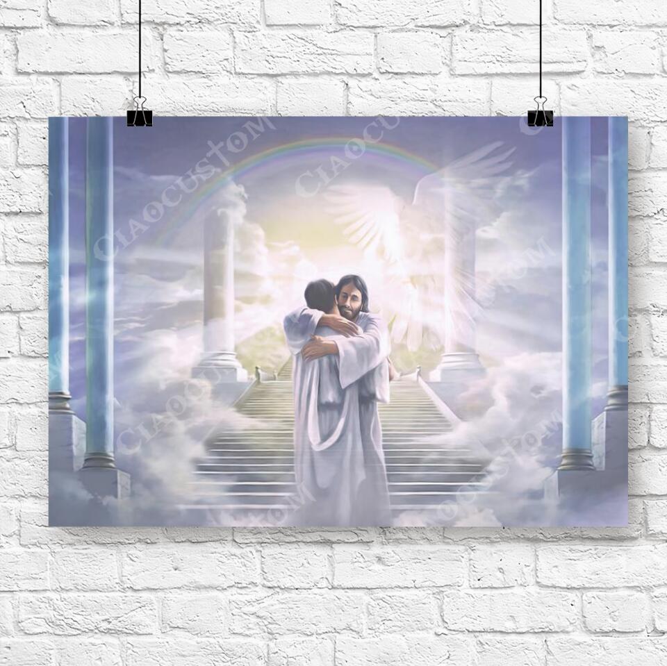 God Canvas 90 - Jesus Canvas - Christian Gift - Jesus Canvas Painting - Jesus Canvas Art - Bible Verse Canvas Wall Art - Scripture Canvas - Ciaocustom