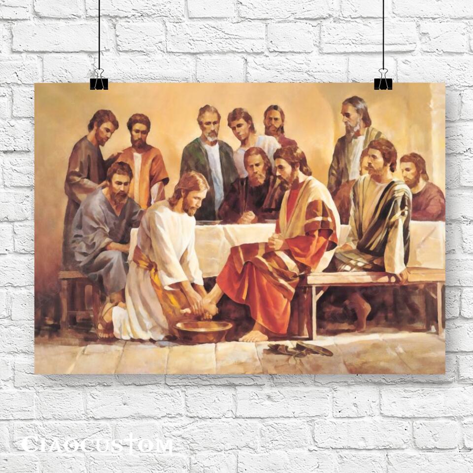 Jesus Canvas Art 27 - Jesus Poster - Jesus Canvas - Christian Gift - Jesus Canvas Painting - Ciaocustom