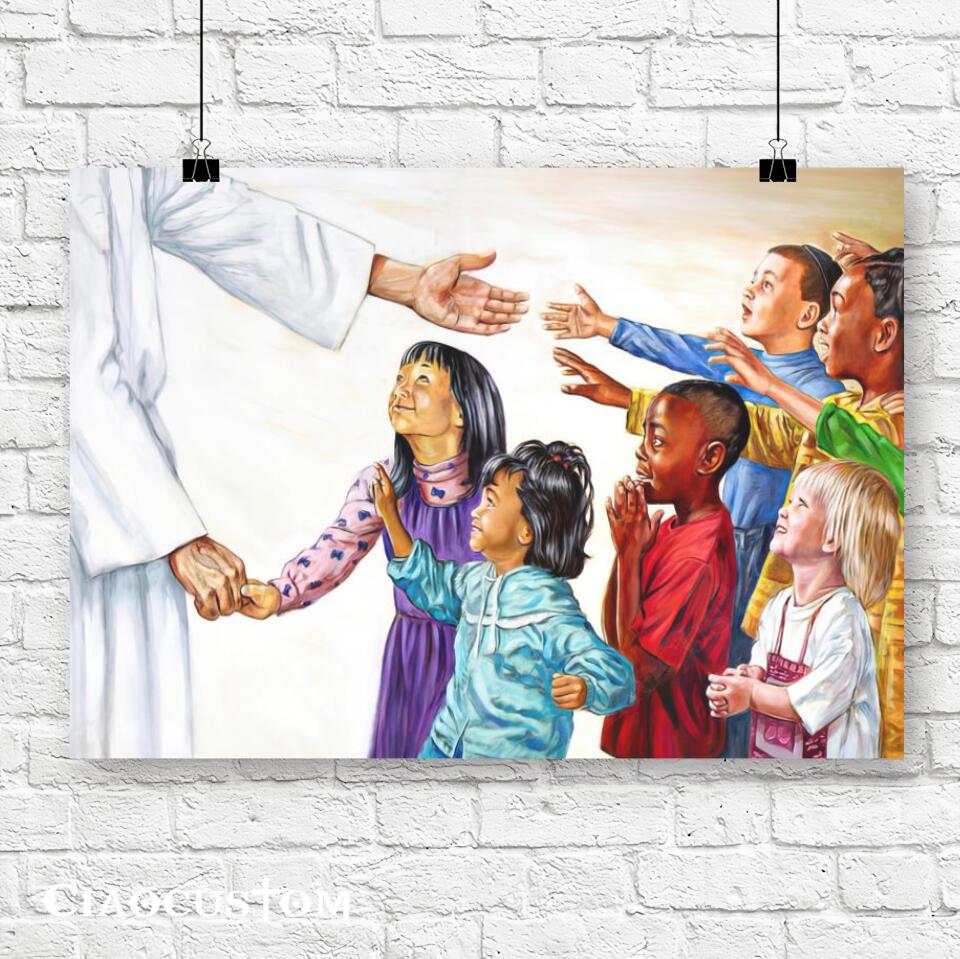 Jesus Canvas Art 42 - Jesus Poster - Jesus Canvas - Christian Gift - Jesus Canvas Painting - Ciaocustom