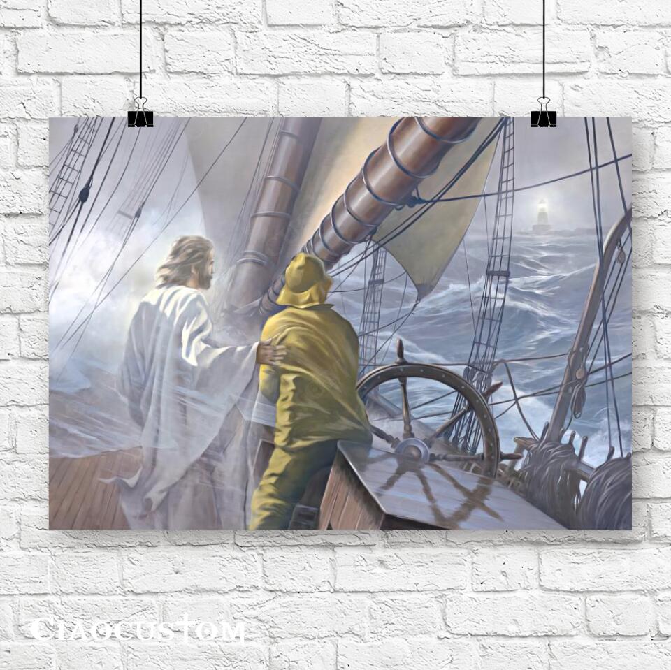 Jesus Canvas Art 43 - Jesus Poster - Jesus Canvas - Christian Gift - Jesus Canvas Painting - Ciaocustom