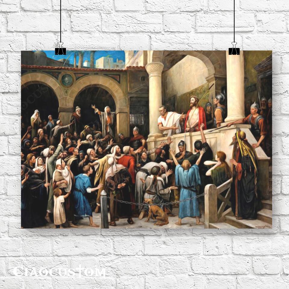 Jesus Canvas Art 48 - Jesus Poster - Jesus Canvas - Christian Gift - Jesus Canvas Painting - Ciaocustom