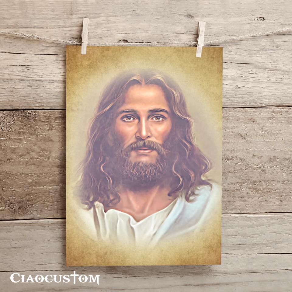 Jesus Wall Pictures 12 - Jesus Canvas Painting - Jesus Canvas Art - Jesus Poster - Jesus Canvas - Christian Gift - Ciaocustom
