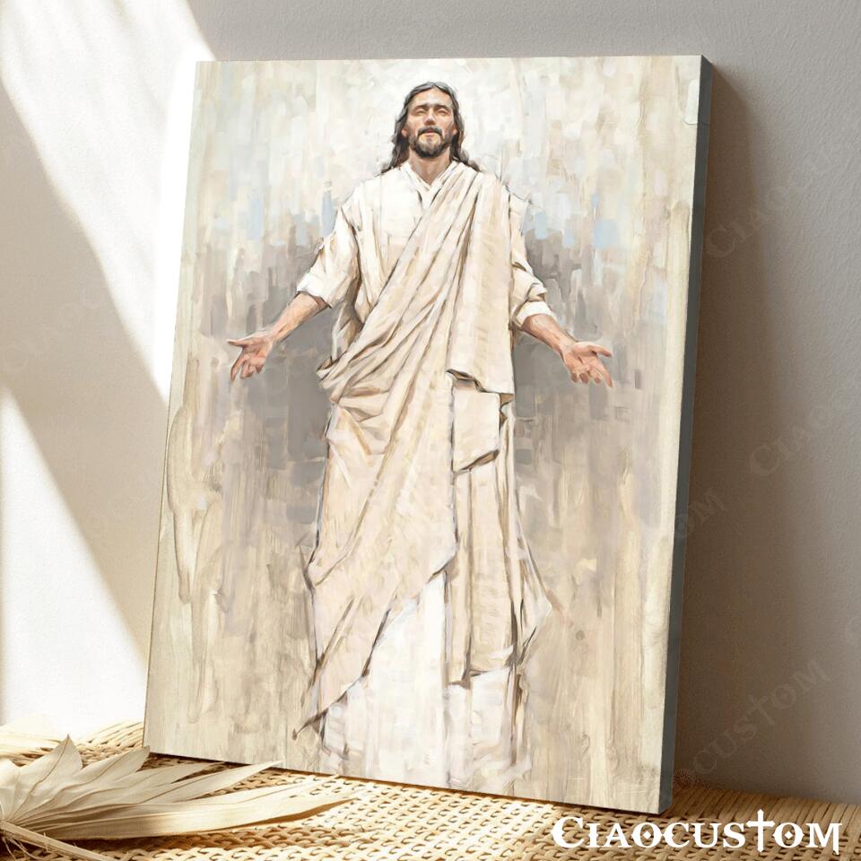 He Is Risen Canvas Posters - Jesus Canvas Wall Art - Ciaocustom