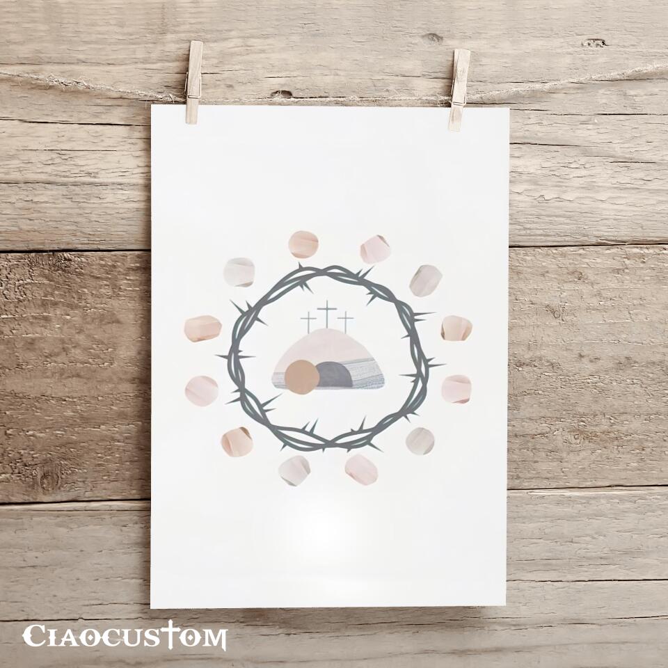 Christian Gift - Jesus Canvas Wall Art - Jesus Canvas - Christian Canvas Wall Art - Ciaocustom