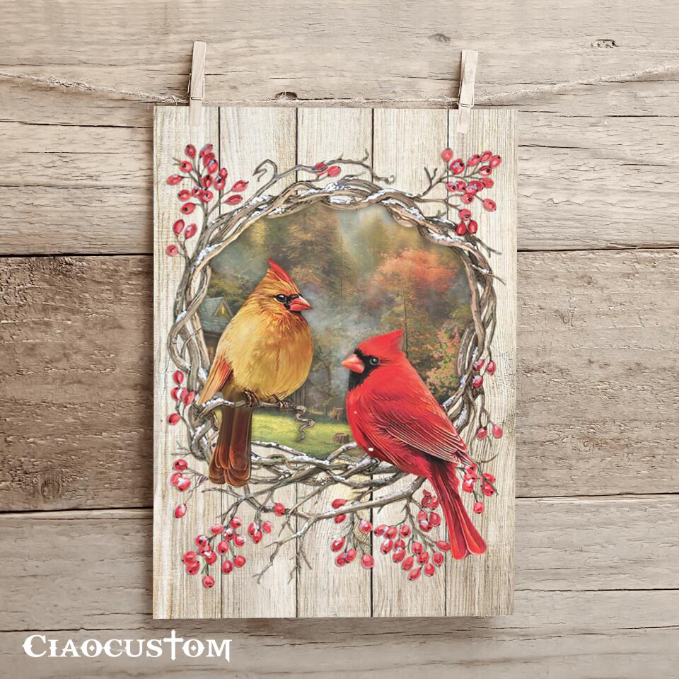 I Am Always With You (Two Birds) - Canvas Wall Art - Christian Canvas Prints - Faith Canvas - Bible Verse Canvas - Ciaocustom