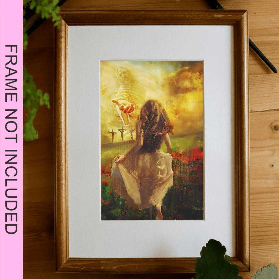 Running To The God Jesus Art Prints - Jesus Pictures - Jesus Wall Art - Christ Pictures - Christian Wall Art Prints - Gift For Christian - Ciaocustom