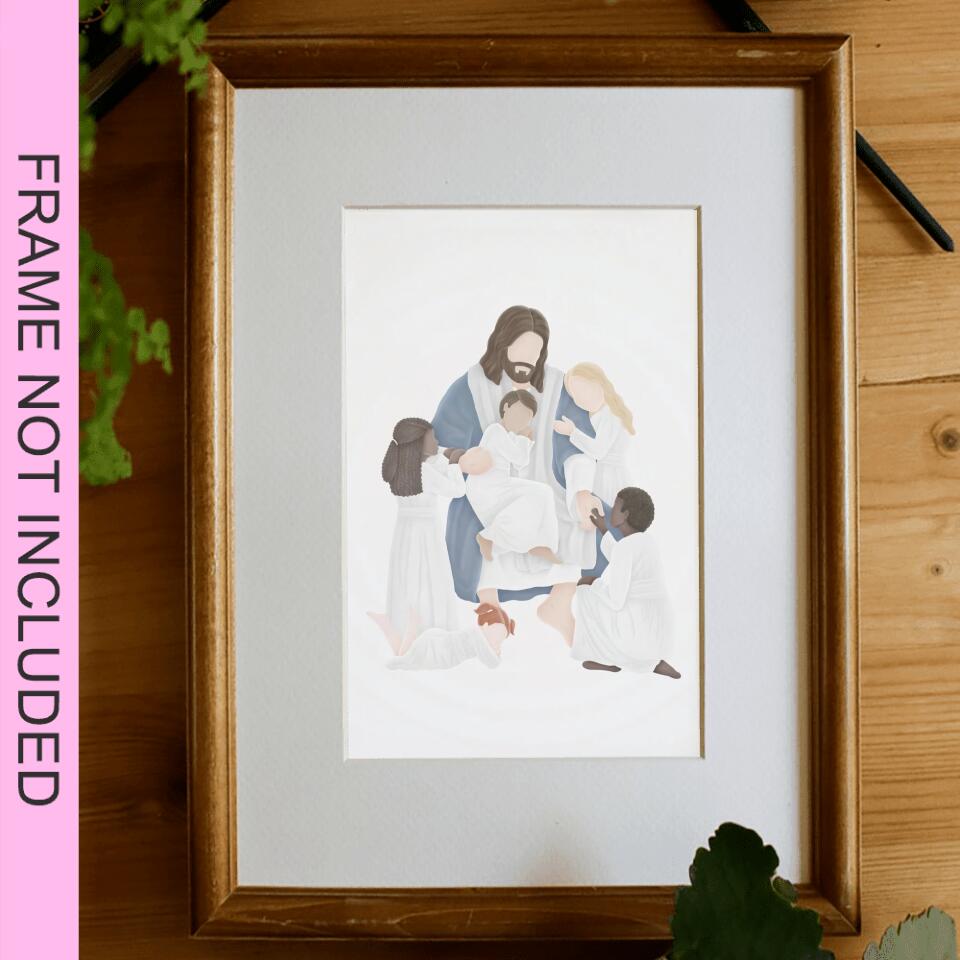 Jesus Art Prints - Jesus Pictures - Jesus Wall Art - Christ Pictures - Christian Wall Art Prints - Best Prints For Home - Gift For Christian - Ciaocustom