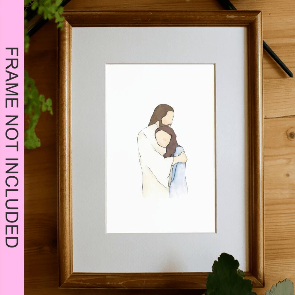 Jesus Art Prints - Jesus Pictures - Jesus Wall Art - Christ Pictures - Christian Wall Art Prints - Best Prints For Home - Gift For Christian - Ciaocustom