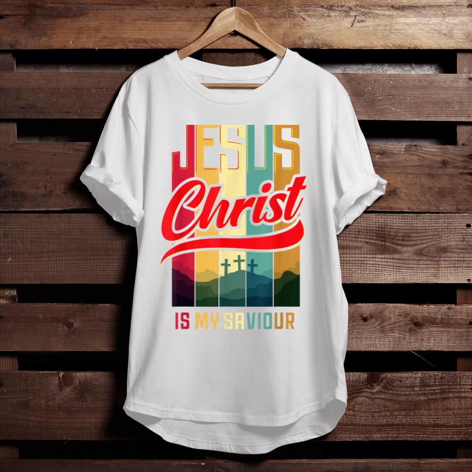 Christian Graphic Tees - Christian Gift - Jesus Christ Is My Saviour For Christian Women And Men T-Shirt
