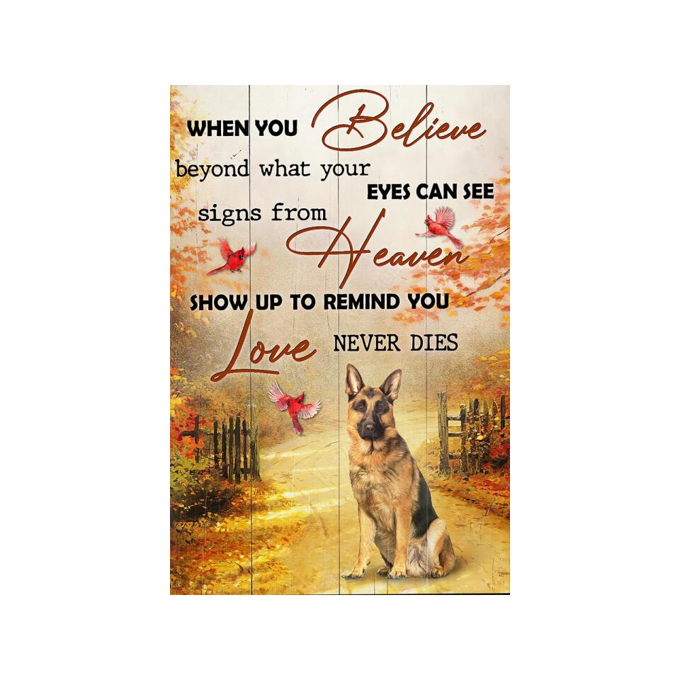 When You Believe - Garden Flag