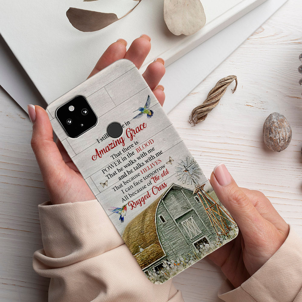 I Still Believe Amazing Grace - Hummingbirds - Christian Phone Case - Religious Phone Case - Bible Verse Phone Case - Ciaocustom