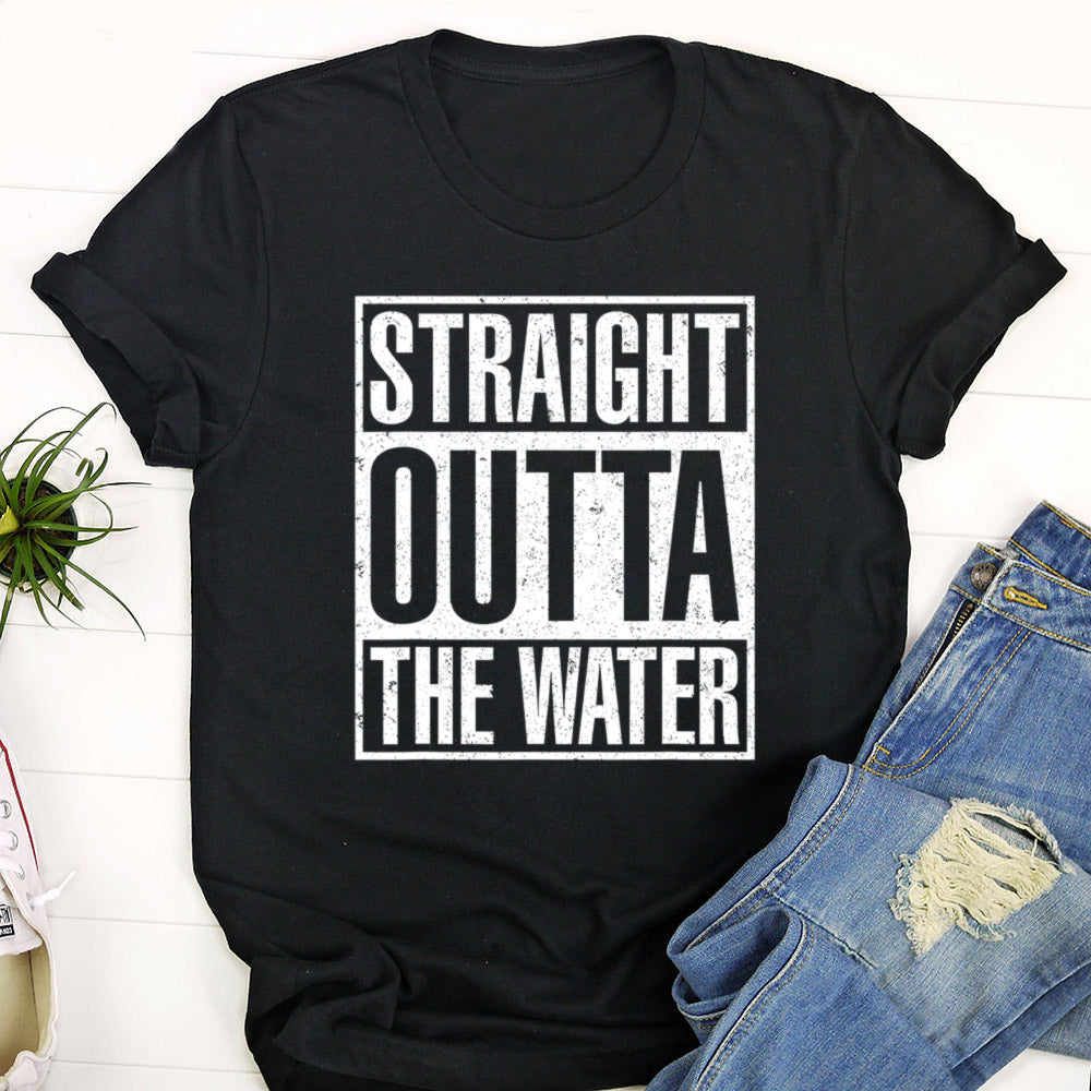 Straight Outta T Shirts - Baptism Shirt - Straight Shirt - Shirts For Baptism - Best Baptism Gifts - Ciaocustom