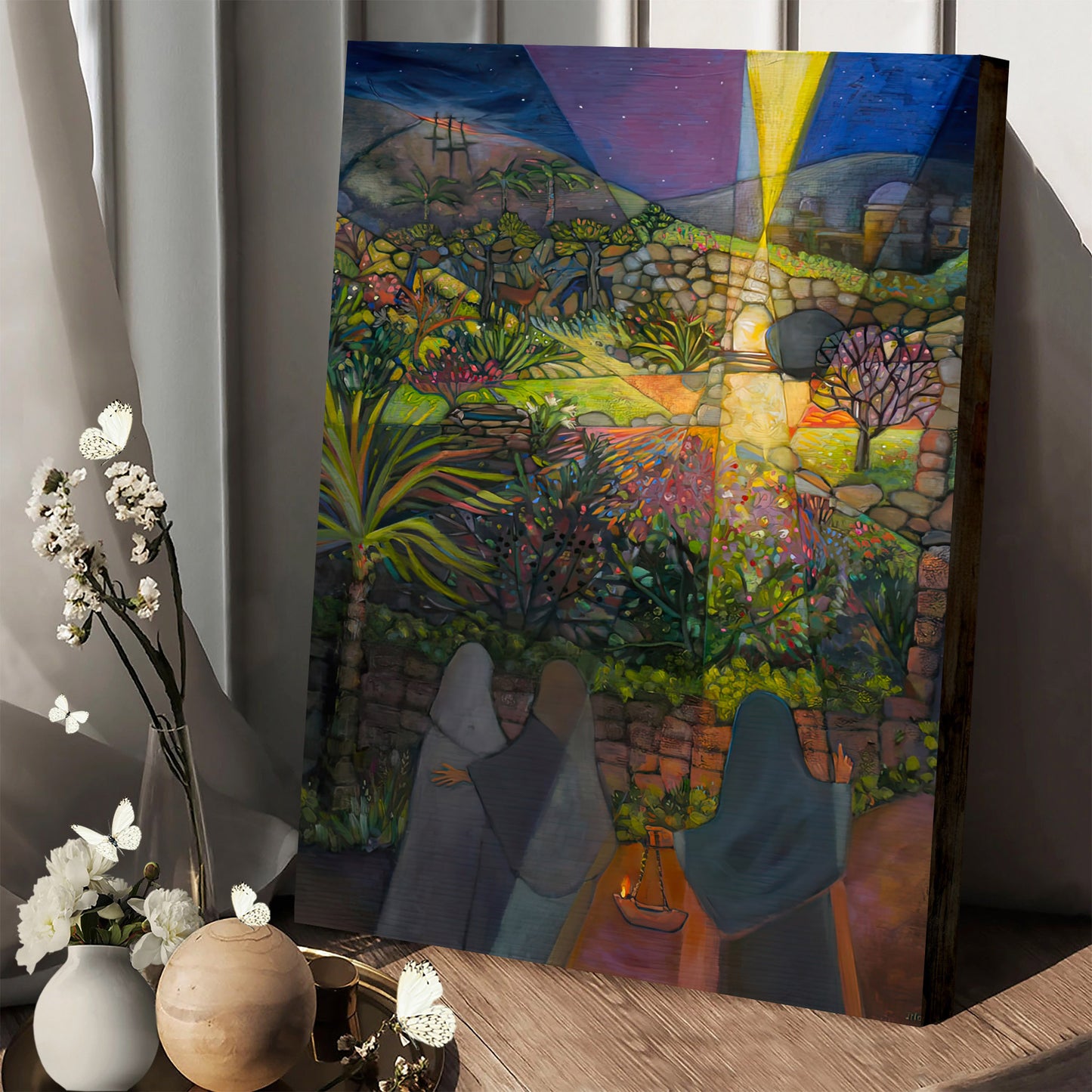 Easter Morning Canvas Wall Art - Christian Wall Posters - Ciaocustom