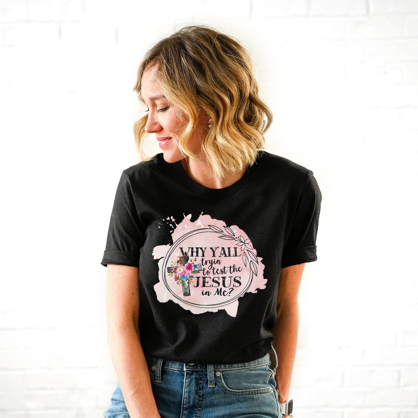 Why Ya'll Tryin Tee Shirts For Women - Christian Shirts for Women - Religious Tee Shirts