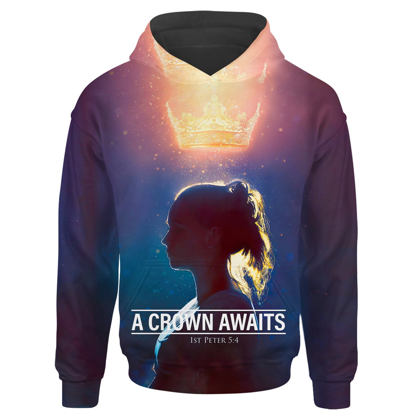 A Crown Awaits 1st Petter 5 4 - Christian Hoodie 3d - God 3d Sweatershirt - Christian Shirt