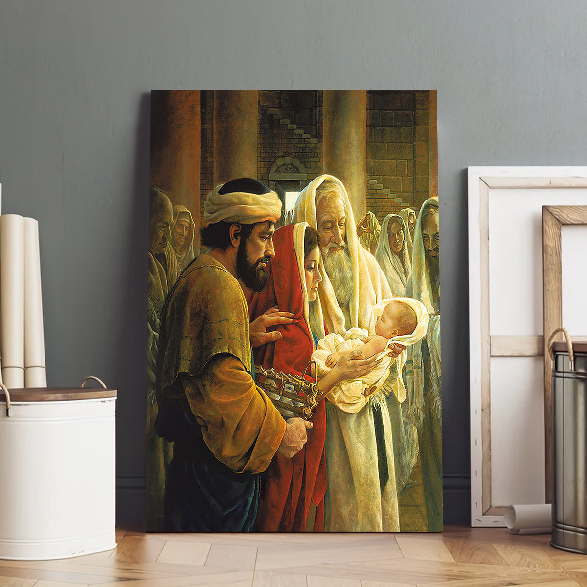 A Light To The Gentiles Canvas Wall Art - Jesus Canvas Pictures - Christian Wall Art