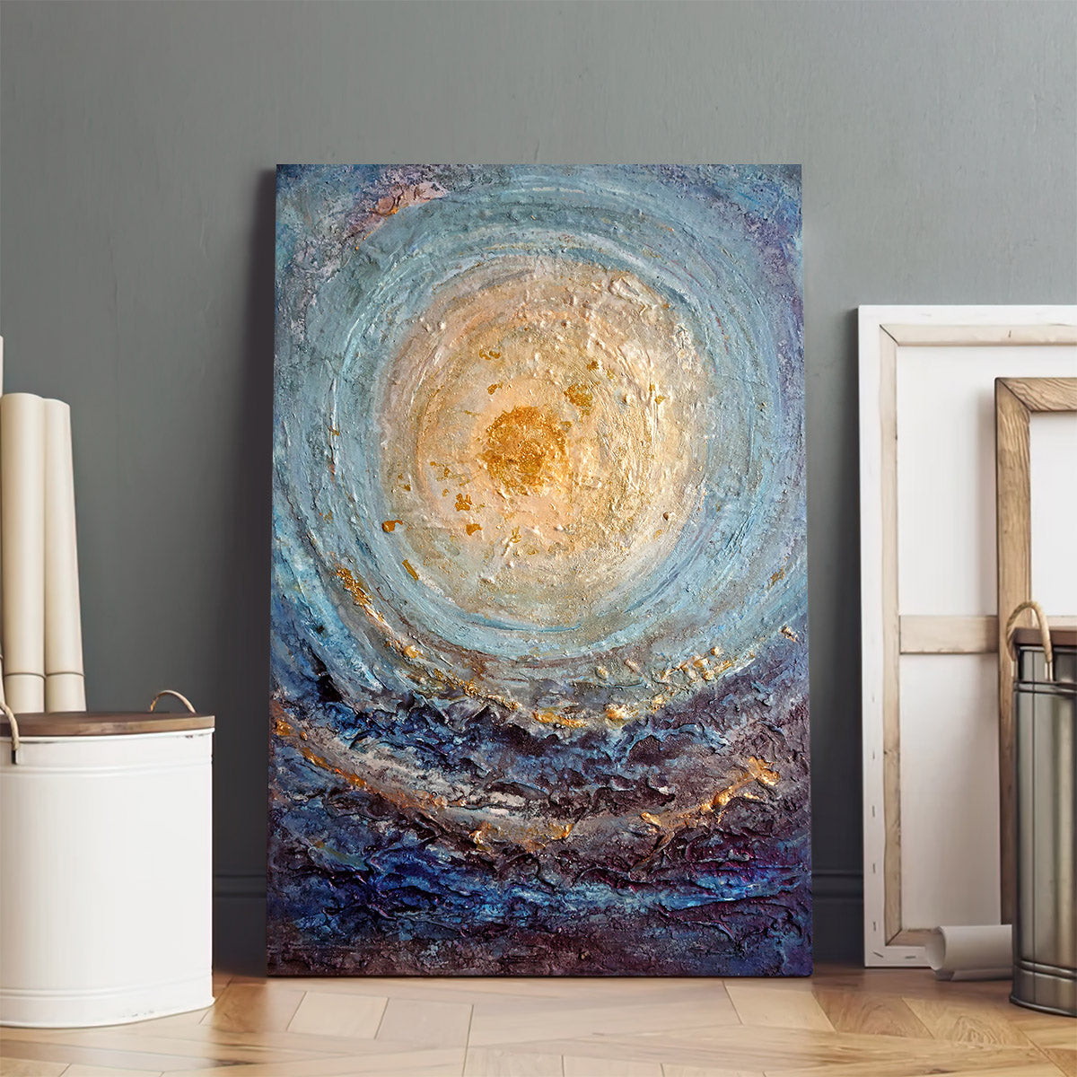 Abstract Original Painting Wall Art Decor - Canvas Wall Decor - Home Decor Living Room