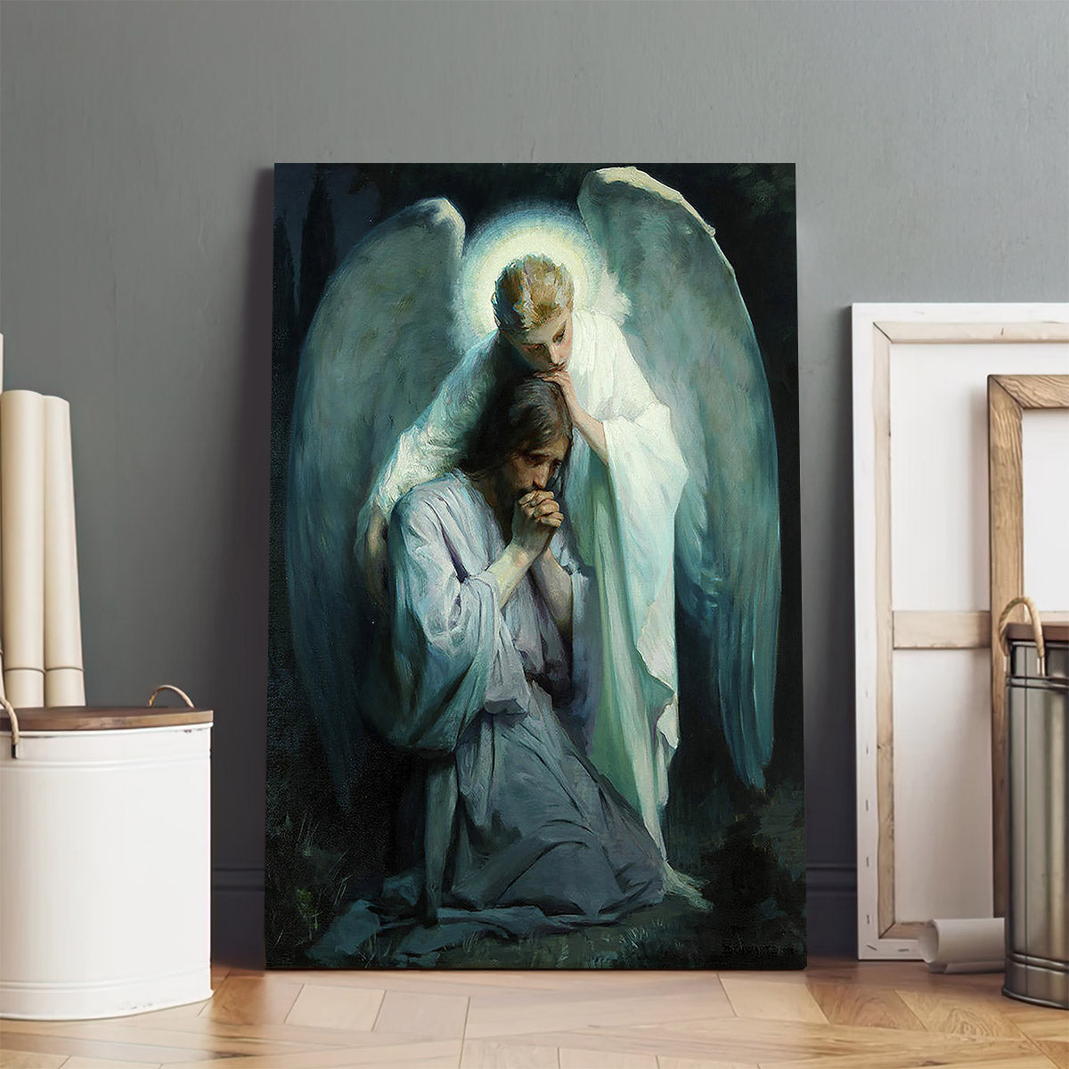 Agony In The Garden Canvas Wall Art - Jesus Canvas Pictures - Christian Wall Art