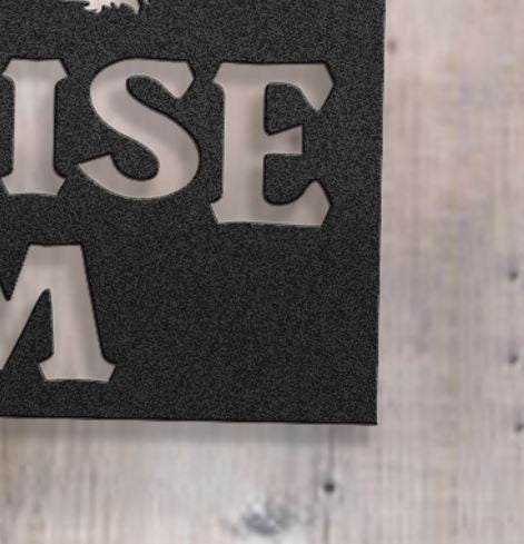 Alpaca Metal Custom Farm Sign Personalized With Your Name - Metal Farm Signs - Farmer Gifts