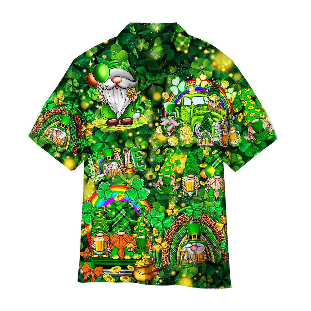Amazing Irish Gnomes So Cute On St Patrick Day Hawaiian Shirts For Men & For Women - St Patrick's Day Gifts