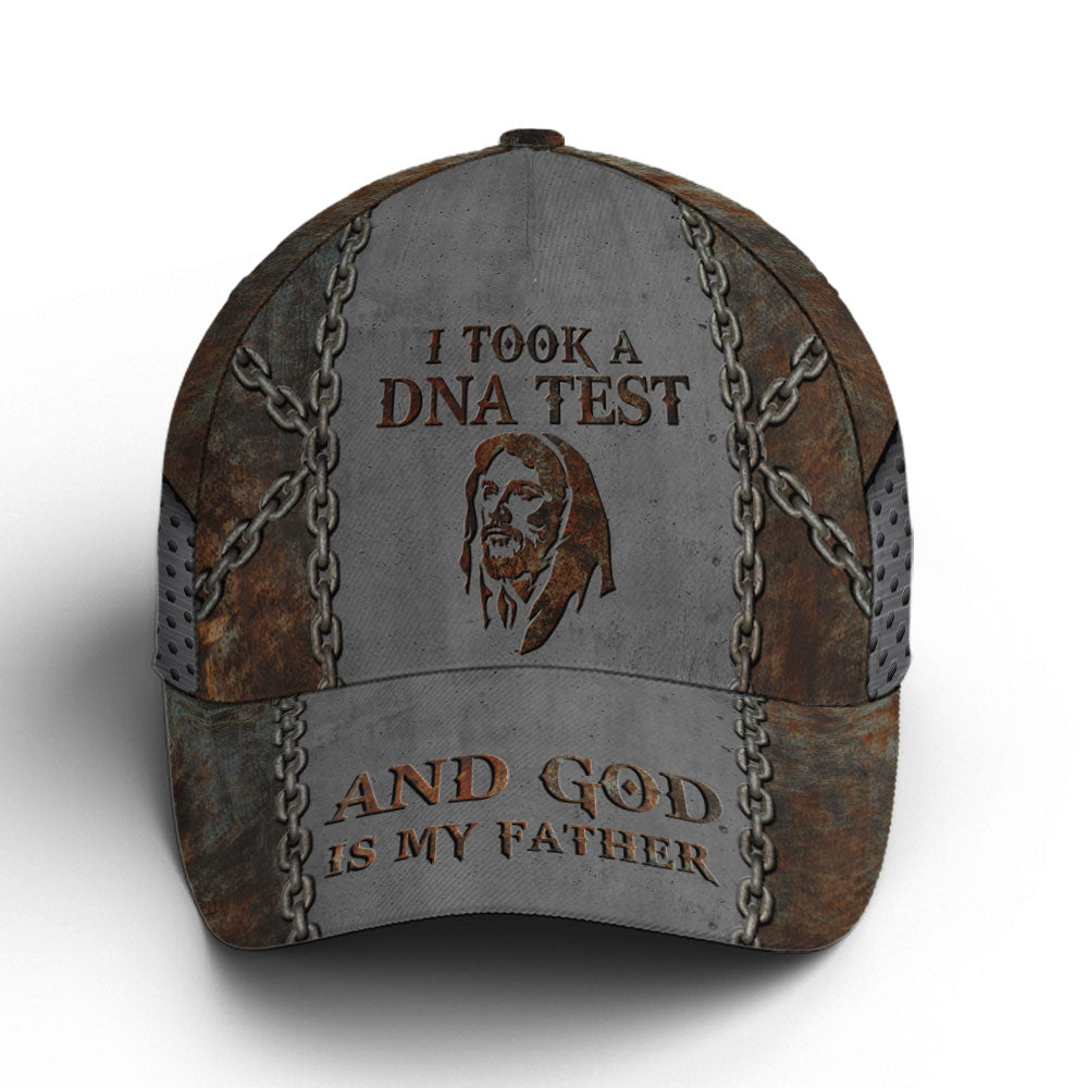 Baseball Cap For God Lovers Chain Rust And Metallic