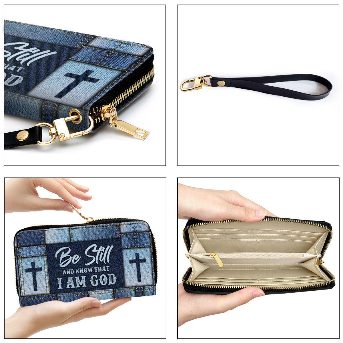 Be Still And Know That I Am God Clutch Purse - Women Clutch Purse